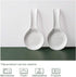 DOWAN Spoon Rest, White Spoon Holder for Stove Top, Owl Spoon Rest for Kitchen Counter, Farmhouse Kitchen Decor and Accessories, Set of 2