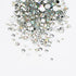 Canvalite 1500PCS Rhinestones in 6 Sizes Flat Back Gems, Crystal AB Rhinestones Nail Art Gems with Pick Up Tweezers and Rhinestone Picker Dotting Pen, Nail Art Tools for Nails, Clothes, Face, Craft
