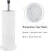 ZCCZ Free Standing Toilet Paper Holder Stand, Bathroom Toilet Roll Tissue Holder Stand Toilet Paper Storage for Bathroom Organization and Storage, Fit Any Size Toilet Rolls, Brushed Nickel