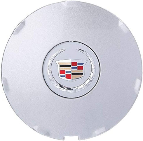 CARCC CD001 Wheel Center Hub Caps, 18 inch Center Cap Wheel Rim Cover Hub Cap for Cadillac SRX 2010-2016 (Silver)