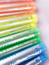 14 Pack Neon UV Fluorescent Acrylic Paint Pens, Double Pack of Both Extra Fine and Medium Tip Paint Markers, for Rock Painting, Mug, Ceramic, Glass, and More, Water Based Non-Toxic and No Odor