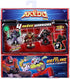 Akedo Ultimate Arcade Warriors - Warrior Collector 4 Pack - 3 Mini Battling Action Figures: Darksting, Axel & Nightblade and one Hidden Mini Battling Action Figure!, Multicolor (14251)