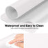 Desk Pad Protector Office Desk Mat, BUBM Waterproof PU Leather Desk Writing Mat Laptop Large Mouse Pad Desk Blotters Desk Decor for Office Home, 35.4" x 17" White