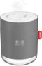 Portable Mini Humidifier, 500ml Small Cool Mist Humidifier, USB Personal Desktop Humidifier for Baby Bedroom Travel Office Home, Auto Shut-Off, 2 Mist Modes, Super Quiet, Gray