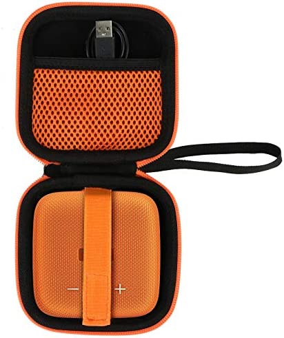 Aenllosi Hard Carrying Case Compatible with Tribit StormBox Micro Bluetooth Speaker (Orange)