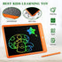 Writing Tablet 10 Inch Drawing Pad, Colorful Screen Doodle Board for Kids, Girls Gifts Toys for 3 4 5 6 7 8 9 10 Year Old Girls and Boys (Orange)
