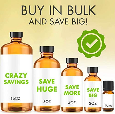 Sun Essential Oils 4oz - Geranium Essential Oil - 4 Fluid Ounces