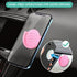 pop-tech Phone Grip Holder for Socket Users, 2 Pack Silicon Car Mount for Expanding Phone Stand with Strong 3M Adhesive Double Sided Tapes for Dashboard, Desk, Wall, Home, Office and More Pink