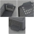 Gloreen Slim Pencil Plastic Basket, Grey Narrow Spices Storage Baskets, 6 Packs
