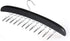 SunTrade Wooden Tie Hanger,24 Tie Organizer Rack Hanger Holder Hook (Black, 24 hooks)