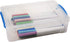 Advantus Super Stacker Storage Case, 2.6" x 5.5" x 9", Clear