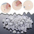 4 Sizes White Plugs Hole Cabinet Hole Plugs Plastic Plugs for Holes in Locking Hole Tube Furniture (3/16 Inch,5/16 Inch,3/8 Inch,1/2 Inch)(200 Pieces)