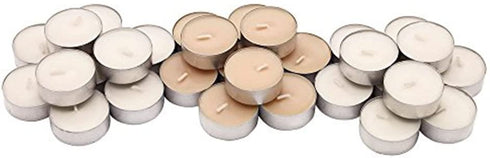 IKEA Sinnlig Scented Tealight, Scent of Sweet Vanilla, Natural Color - 90 Pack
