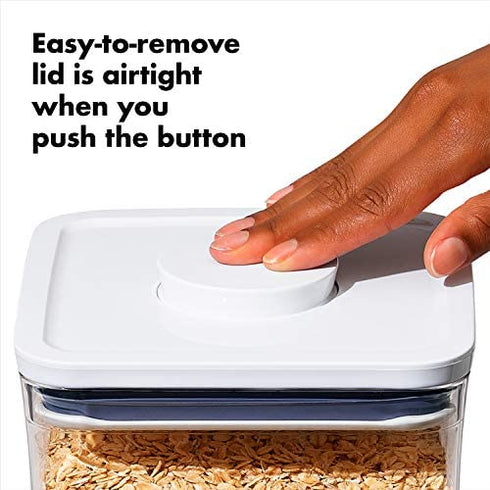 OXO Good Grips POP Container - Airtight Food Storage - 1.1 Qt for Nuts and More,Transparent