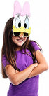 Costume Sunglasses Daisy Duck Sun-Staches Party Favors UV400 (10 inches), 8"