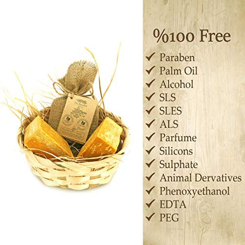 Dr.Ancient Wild Pistacia Bittim Soap Bar Organic Natural Vegan Traditional Handmade Antique - No Chemicals, Pure Natural Soaps!