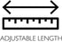 Design House 205831 Adjustable Closet Rod, 48"-72", White