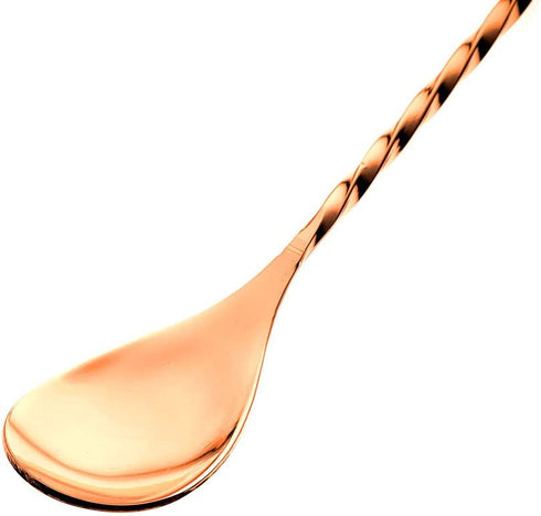 Barfly Bar Spoon, Strainer End 15 3/4" (40 cm), Copper