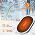 BESKAR Rechargeable Hand Warmer, 7800mAh Electric Handwarmers with 12Hrs Long Lasting Heating, Quick Charge and 3 Levels, Portable Pocket Hand Warmer & Power Bank for Outdoors, Camping, Golf, Raynauds