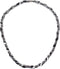 IRUMENG Mens Hematite Necklace Black, Strong Magnetic Necklace for Healing Therapy Reduce Pain in the Neck, Shoulder, and Head - 21.6 inch (55cm)