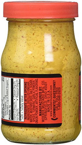 Mr. Mustard Mustard Hot, 7.5 Ounce (Pack of 1)