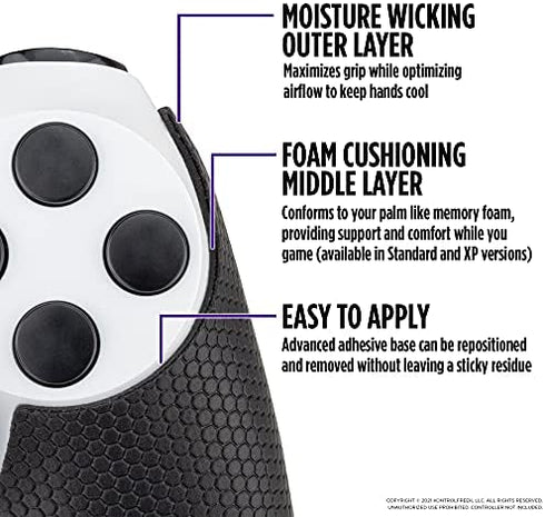 KontrolFreek FPS Freek Battle Royale Nightfall Performance Kit for PlayStation 4 Controller (PS4) | Includes Performance Thumbsticks and Performance Grips | Black
