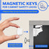 Universal Replacement Keys for Magnetic Cabinet Locks Child Safety for Drawers and Cabinets - Child Proof Cabinet Locks (3 Keys Only) by Eco-Baby