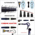 VACEXT Pet Hair Remover Vacuum Attachment Cleaning Tool for Couch Cushions, Upholstery, Carpeted Stairs and Car Carpet - Air Driven Turbo Brush Compatible with Common Models