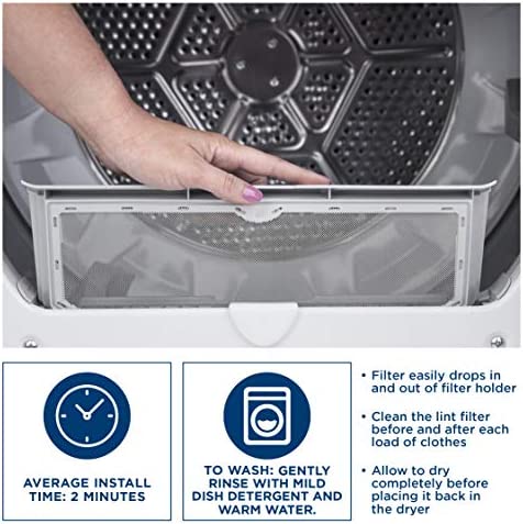 Ge WE03X23881 Dryer Lint Screen Genuine Original Equipment Manufacturer (OEM) Part