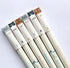 GANSSIA Colorful Cats Design 0.38mm Gel Pens Black Ink Pen Pack of 6 PCS