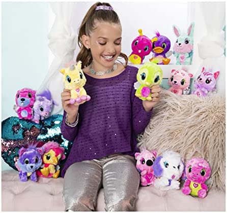 Hatchimals HatchiBuddies, 6” Tall Plush with Egg (Styles May Vary)