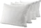 Guardmax Waterproof Pillow Protectors - Zippered Pillow Covers Bed Bug Hypoallergenic Pillow Cases, Protects from Dirt, Debris - Standard Size (20"x26") 4 Pack