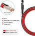 Electop 15Feet SAE to SAE Extension Cable, Quick Connect Disconnect SAE Power Connector Cable Wire Harness 14AWG with Dust Cap for Automotive RV Motorcycle Solar Panel SAE Plug Battery Charging Cable