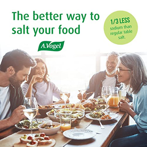 A. Vogel Herbamare Herbed Sea Salt - Natural Fine Sea Salt Infused with 12 Herbs & Vegetables - Free of Artificial Flavors & Preservatives - Non-GMO, Keto, Paleo-Friendly, USDA Organic - 8.8oz