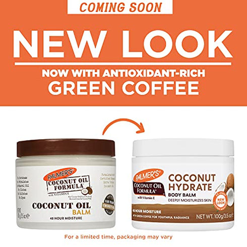 Palmer's Coconut Oil Formula Body Balm with Green Coffee Extract, 3.5 Ounce