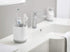 Joseph Joseph 70509 EasyStore Toothbrush Holder Bathroom Storage Organizer Caddy, Small, Gray