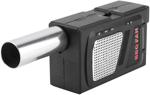 TOPINCN BBQ Air Blower DC 5V Portable Lightweight Electric BBQ Fan Outdoor Cooking Camping Hiking Picnic Accessories with USB Cable