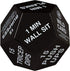 Exercise Dice for Home Fitness, Gym Workouts, WOD, Bodyweight HIIT, and Sports Training - 3 Inches in Diameter