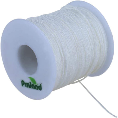 PMLAND 1 X Roll of 100 Yards Lift Shade Cord 1.2 mm - White