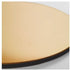 IKEA Glattis Coasters With Holder Brass Color 6 pack Size 3" 503.430.05