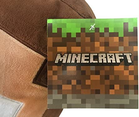 Mojang Minecraft Steve Plush Pillow Buddy - Super Soft Polyester Microfiber, 16 inch (Official Product)