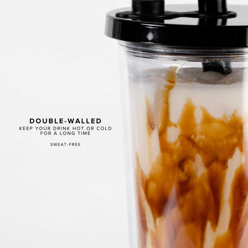Bubble Tea Club's Reusable Boba Cup (Clear)