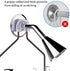Shower Caddy Hanging over Shower Head Rust Roof Shower Organizer with 10 Hooks for Razor Shampoo Holder Bathroom Shower Rack Storage Shelf with Towel Bar Bronze