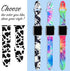 Vozehui Replacement Band Compatible with Apple Watch Cow Print 49/41/38/40/42/44/45mm Band,Cute Cow Print Silicone Sports Band for iWatch Ultra Series 8/SE2/7/SE/6/5/4/3/2/1 Boy Girl Woman Man(S/M)