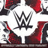 Silver Buffalo Unisex WWE Superstar Grid Ink Fleece Throw Red and Black 50-in. x 60-in. One Size