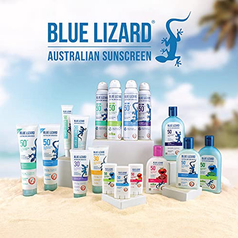 Blue Lizard Face Mineral-Based(Combining mineral and chemical UV protectors) Sunscreen with Hydrating Hyaluronic Acid SPF 30+ UVA/UVB Protection, 3 oz