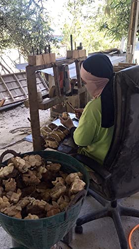 Guiros Percussion Instruments Wooden Frog 3 Pieces Set of 2.5-2.75 Inch Small Wood Carving Black Frog Musical Instrument, wooden frog musical instrument.