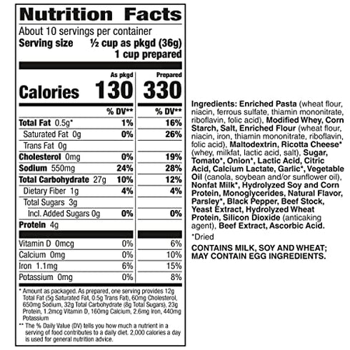 Hamburger Helper Stroganoff, Pasta & Creamy Sauce Mix, 13 oz., Twin Pack