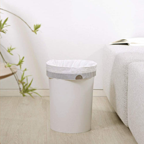 2 Gallon Drawstring Trash Bags,Small Kitchen Garbage Bags Strong Small Trash Bag for Kitchen Bathroom Bedroom Office,,200 Counts White