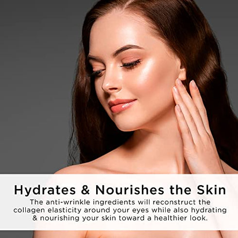 TEREZ & HONOR Anti-Aging Rapid Reduction Eye Cream, Visibly and Instantly Reduces Wrinkles, Under-Eye Bags, Dark Circles in 120 Seconds, Hydrates & Lifts Skin (Rapid Anti-Aging Cream (10 mL)